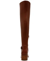 Dv Dolce Vita Women's Elyse Over-The-Knee Buckle Block Heel Boot
