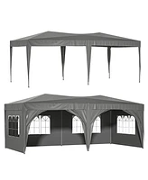 Streamdale Furniture Pop-Up Gazebo Durable, Water-Resistant, Uv-Protected Shade for Outdoor Events (12' x 12')