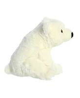 Aurora Small Polar Bear Eco Nation Eco-Friendly Plush Toy White 7.5"