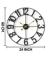 Sorbus Wall Clock for Living Room Decor