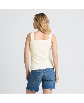 Lands' End Women's Wide Rib Tank Top