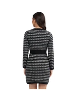 Ellen Tracy Women's Boucle Sweater Dress