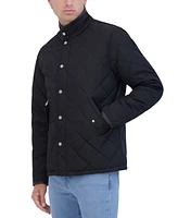 Robert Graham Men's Quilted Stand Collar Field Jacket