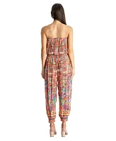 La Moda Clothing Women's Wide Leg Jumpsuit