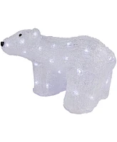 Northlight Commercial Grade Acrylic Polar Bear - 13.5-Inch