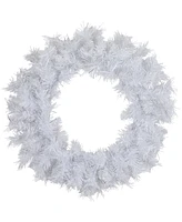 Northlight White Pine Artificial Christmas Wreath 24-Inch Unlit