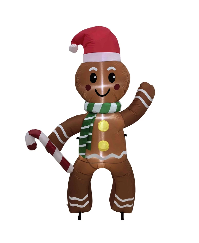 Northlight Inflatable Gingerbread Man - 5-Inch