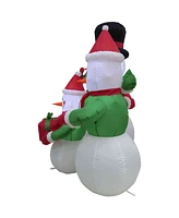 Northlight Inflatable Family of Snowman - 4-Inch