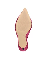 Nine West Women's Faive Pointy Toe Dress Slingback Pumps