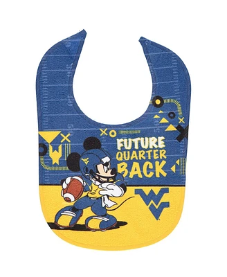 Wincraft West Virginia Mountaineers Disney Mickey All Pro Baby Bib