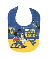 Wincraft West Virginia Mountaineers Disney Mickey All Pro Baby Bib
