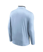 Fanatics Men's Light Blue Minnesota United Fc Lineup Quarter-Zip Jacket