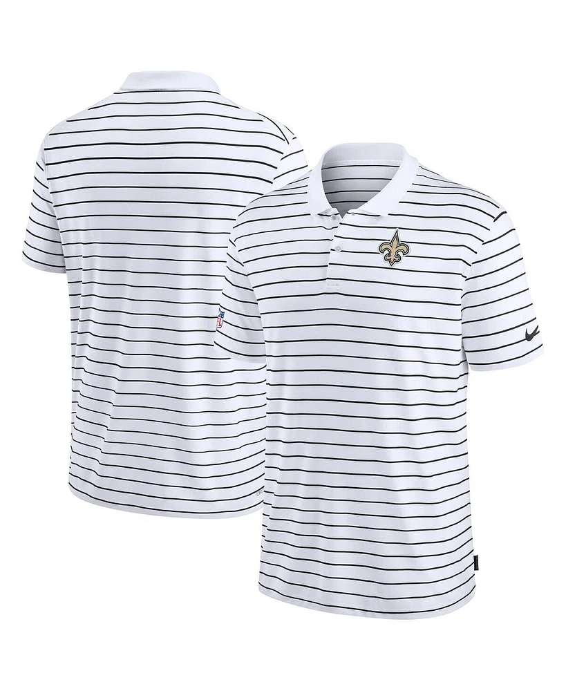 Nike Men's New Orleans Saints Sideline Lock Up Victory Performance Polo