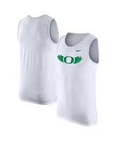 Nike Men's White Oregon Ducks Tank Top