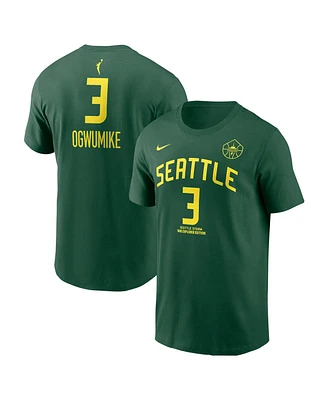 Nike Men's and Women's Nneka Ogwumike Green Seattle Storm Explorer Edition Name Number T-Shirt