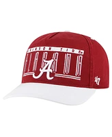 '47 Brand Men's Crimson Alabama Crimson Tide Double Header Hitch Adjustable Hat