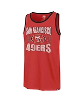 '47 Brand Men's Scarlet San Francisco 49ers Upload Franklin Tank Top