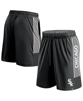 Fanatics Men's Black Chicago White Sox Win the Match Defender Shorts