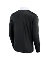 Fanatics Men's Black Chicago White Sox Unstoppable Quarter-Zip Top