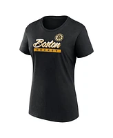 Fanatics Women's Boston Bruins Risk T-Shirt Combo Pack