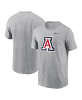 Nike Men's Heather Gray Arizona Wildcats Primetime Evergreen Logo T-Shirt