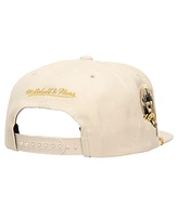 Mitchell & Ness Men's Cream New York Mets Golden Ivory Snapback Hat