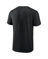 Fanatics Men's Black Utah Hockey Club Wordmark Logo T-Shirt