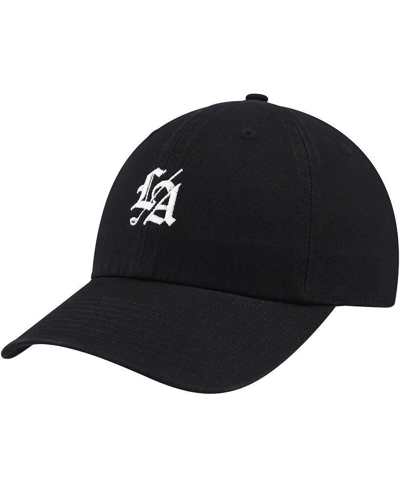 Ahead Men's Black Los Angeles Golf Club Largo Adjustable Hat