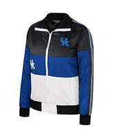 The Wild Collective Women's Royal Kentucky Wildcats Color-Block Puffer Full-Zip Jacket