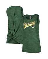 New Era Women's Green Bay Packers Space Dye Active Tank Top