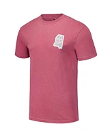 Image One Men's and Women's Maroon Mississippi State Bulldogs Hyper Local Hail Cowbell T-Shirt