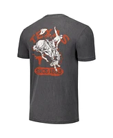 Image One Men's and Women's Black Texas Longhorns Hyper Local Rodeo Arc T-Shirt