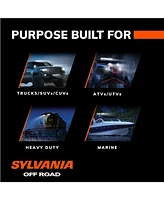 Sylvania Rugged 3 Inch Cube Led Light Pods | Lifetime Limited Warranty | Flood Light 1400 Raw Lumens, Best Quality Off Road Driving Work Light, Truck,