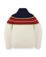 Hope & Henry Baby Boys Organic Cotton Long Sleeve Half Zip Pullover Sweater