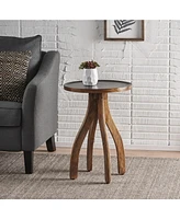 Streamdale Furniture End Table: Earthy Elegance For Your Living Space