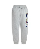 Polo Ralph Lauren Big Boys Corduroy-Logo Fleece Jogger Pant