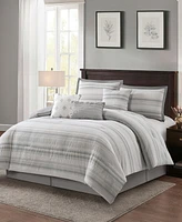 Stratford Park Gamla Stripe 7-Pc. Comforter Set