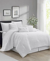 Stratford Park Slavia Leaves 7-Pc. Comforter Set