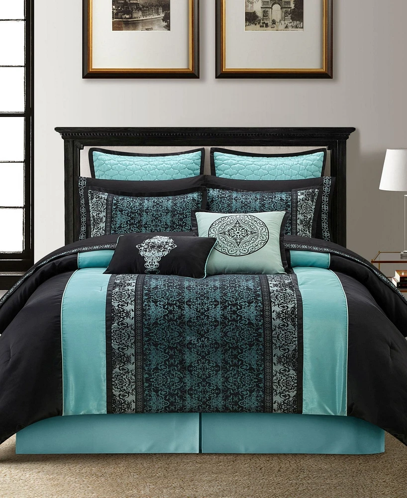 Stratford Park Arabesque 12-Pc. Comforter Set