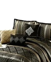 Stratford Park Tefia Geometric 9-Pc. Comforter Set