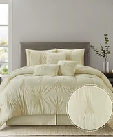 Stratford Park Nargiz Pintuck 7-Pc. Comforter Set