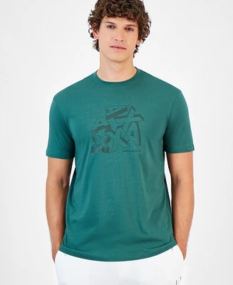 A|X Armani Exchange Men's Short Sleeve Crewneck Logo Graphic T-Shirt, Created for Macy's
