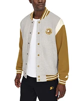 Starter Men's Heavyweight Fleece Varsity Jacket