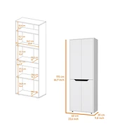 Fm Furniture Keyser Multistorage Kitchen Pantry