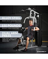 Marcy Dual-Functioning Upper Lower Body Fitness Workout 150-Pound Stack Home Gym