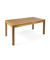 Rustic Acacia Expandable Dining Table