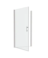 1 3/8" Adjustable Pivot Shower Door, 1/4" Tempered Glass