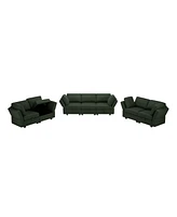 Simplie Fun Modular Sofa Set with Storage & Adjustable Backs