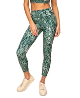 Walkpop Women's Cora Super-Soft Printed 7/8 Legging