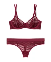 Adore Me Women's Naia Adaline Unlined Balconette Bra